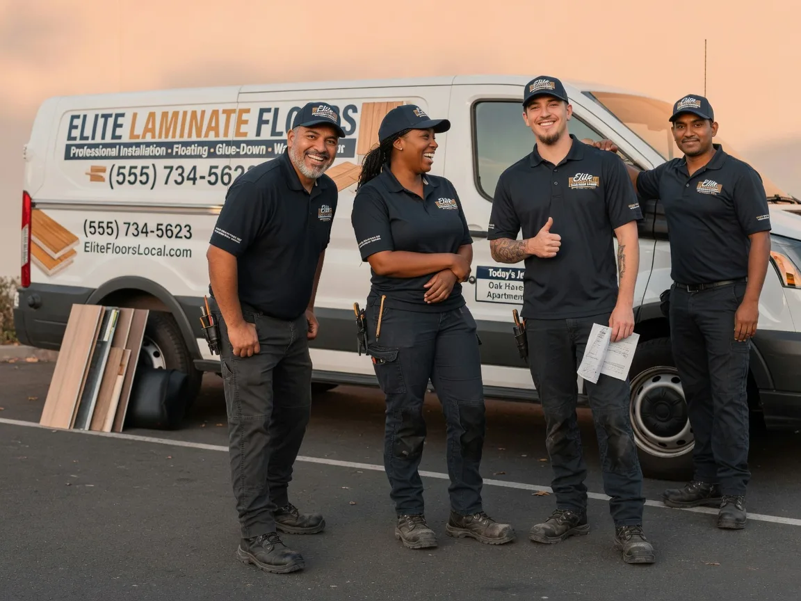 Laminate flooring installation company in Coalgate, OK